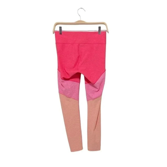 Outdoor Voices Pink Tri-Color 7/8 Spring Athletic Yoga Run Leggings Size: Small - Picture 9 of 11